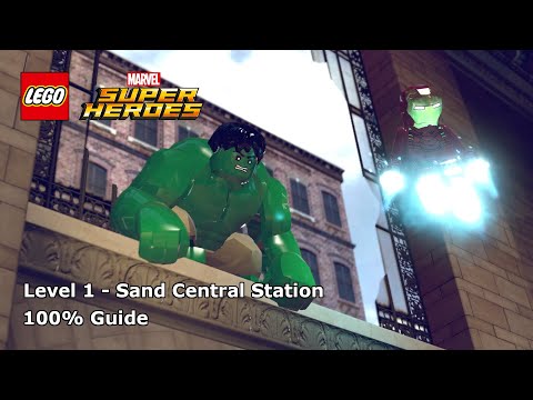 #1 Sand Central Station 100% Guide - LEGO Marvel Super Heroes