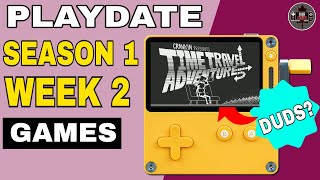 Playdate Season 1 Week 2 Games Review - Any Good? - First Impressions