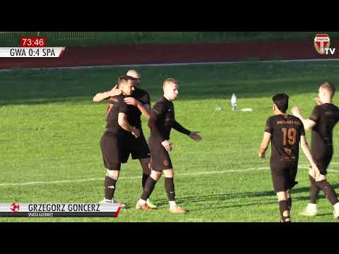 SKRÓT MECZU: GWAREK TARNOWSKIE GÓRY - SPARTA KATOWICE 1:4 (0:2)