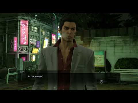 Yakuza Kiwami - Collection Call Substories: Kiryu Meets Man In Suit Loanshark Dialogue (2017)
