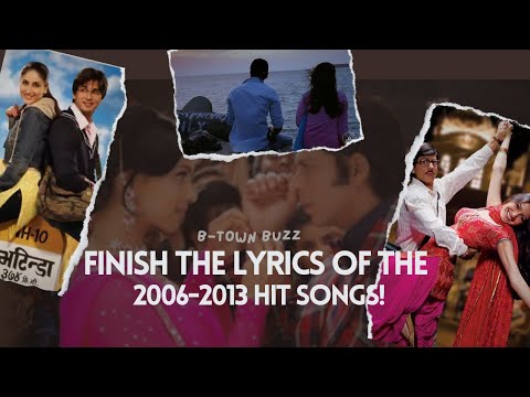 Finish The Lyrics Challenge!! (2006-2013 Famous Hits)