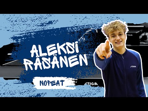 MAAJOUKKUEEN NOPEAT: Aleksi Räsänen