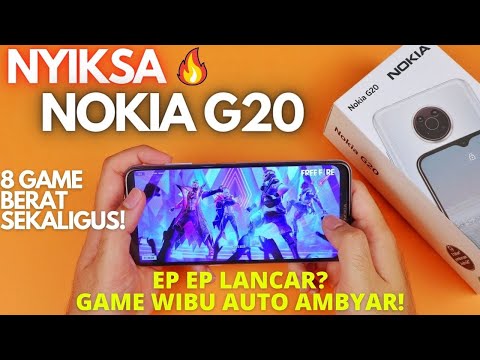 TORTURE! GAMING TEST Nokia G20 Indonesia, Price 2 Million Strong for Gaming? || GADGET REVIEW #44