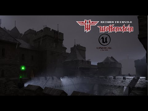 Return to Castle Wolfenstein - Unreal Engine 5 - Escape (E1L1) Remake