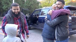 SURPRISED MY DAD WITH BRAND NEW CAR!!!