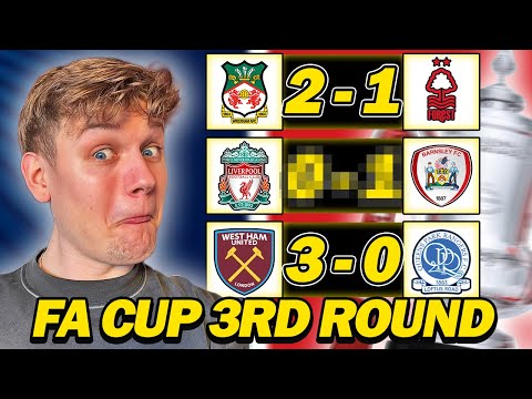 FA CUP Round 3 PREDICTIONS!