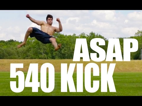 How to 540 Kick In Only 5 Minutes | Learn Fast