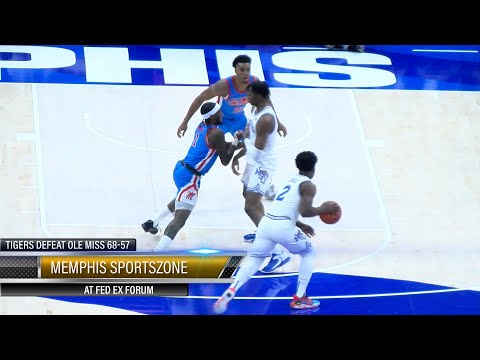 College Basketball Highlights: Tigers Beat Ole Miss 68-57 | Alex Lomax and DeAndre Williams play BIG