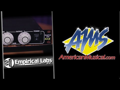 Empirical Labs EL8X Distressor Overview - Empirical Labs EL8X Distressor Compressor With British Mod