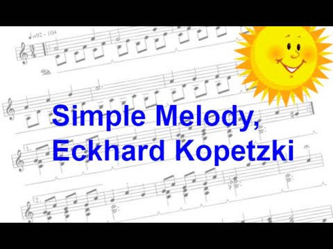 "Simple Melody" by Eckhard Kopetzki
