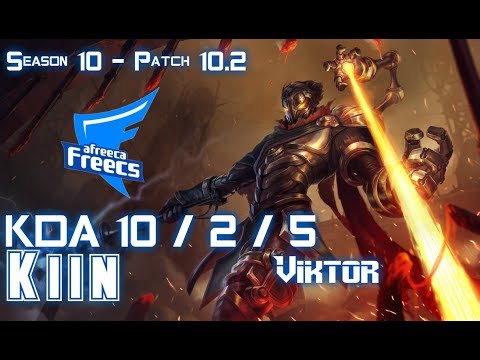 AFs Kiin VIKTOR vs SORAKA Top - Patch 10.2 KR Ranked