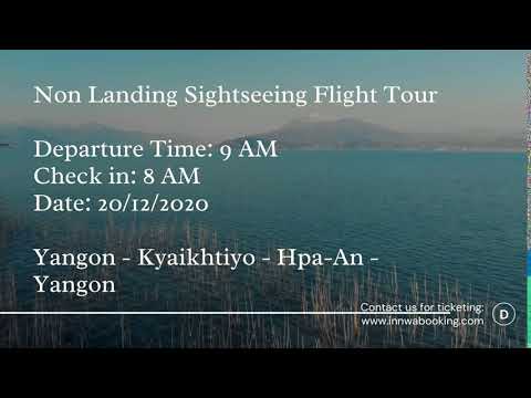 Excursão de voo turístico sem desembarque