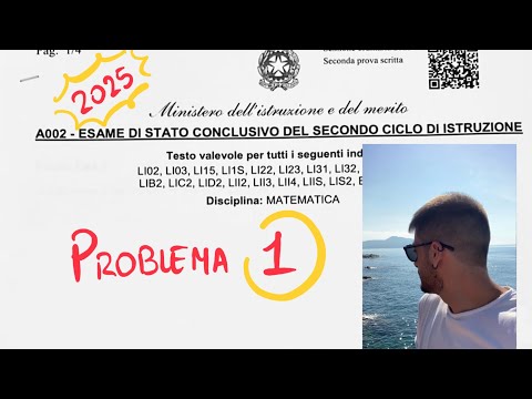 Maturity 2025 - Second test MATHEMATICS COMPLETED - Problem 1