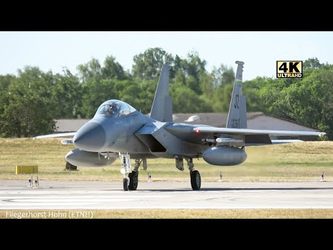 Plane Spotting at Fliegerhorst Hohn (ETNH) 13-06-2023 : That overwelming sound of the afterburner