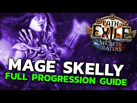 How To LEVEL & PROGRESS Your Mage Skelly Build to ENDGAME! [PoE 3.26]