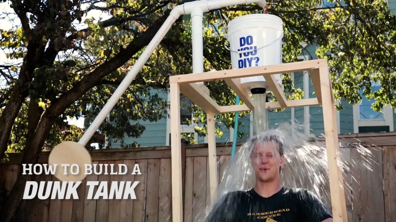 Learn How to Build a DIY Dunk Tank