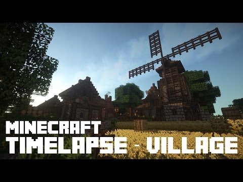 Epic Medieval Village + [ Download ] Minecraft Project