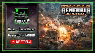 Огляд матчу Дивізон "Б" Dafos + RomanDacar - GamerGZH + FANTOM ► C&C Generals Zero Hour
