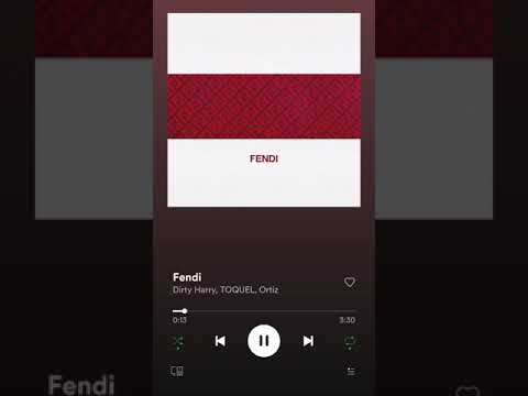 FENDI Dirty Harry x Toquel (full song)