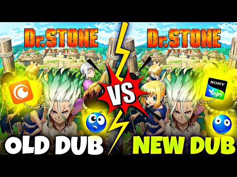 Dr Stone New Dub VS Old Dub 🤯 || Sony Yay VS Crunchyroll || Hindi Dubbed || PM.