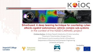 DriveGuard: A deep learning technique for countering camera attacks against autonomous vehicles