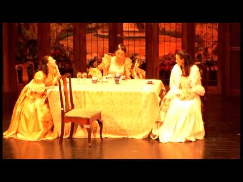 Cimarosa, Il matrimonio segreto - Atto I, - Terzetto - Signora sorellina... Le faccio un inchino...