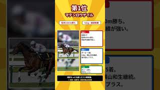 【チャレンジC2026】現時点で消したくない3頭＋別枠警戒1頭