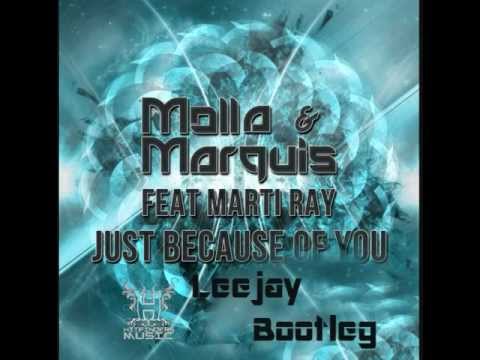 just because of you Molla & Marquis feat. Marti Ray Hitfinders  (Leejay Bootleg)