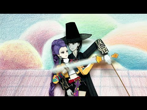 kpop demon hunters paperdoll 01 【 Rumi + Jinu】