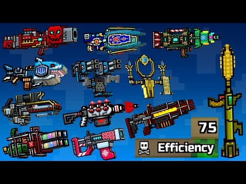 Pixel Gun 3D - 75 Efficiency Heavy Weapons Gameplay