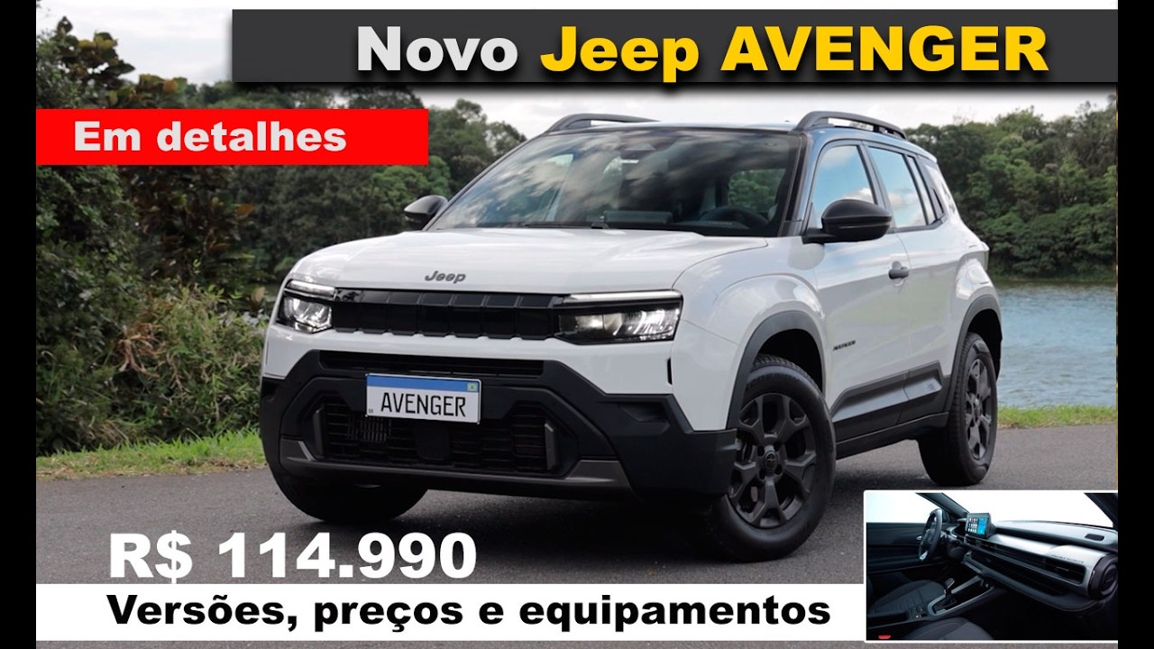 Novo Jeep Avenger - Todas as versões, equipamentos, preços, motor e consumo e e analise