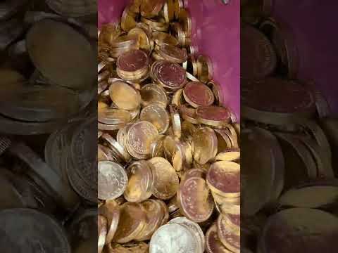 Gold coin chocolate candy #viral #trending #chocolate #candy #shorts