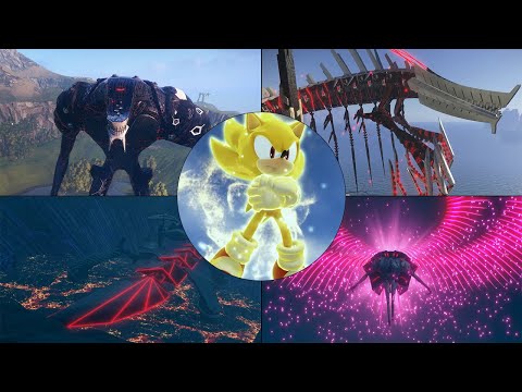 SONIC FRONTIERS - All Boss Fights
