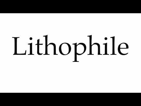 How to Pronounce Lithophile