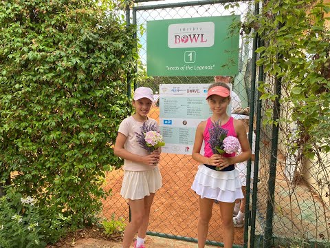 27th Smrikva Bowl 2022 Main Draw Girls Final (ISTRIA - CROATIA) A.Fomina vs.B.Marešova
