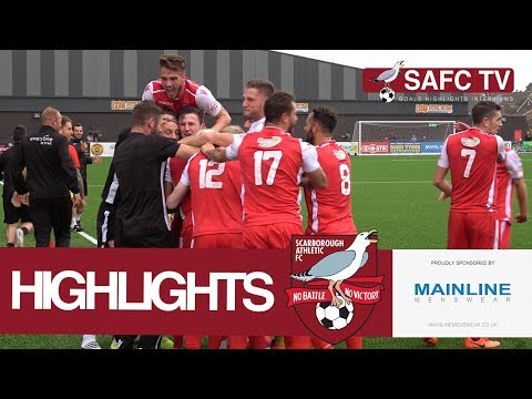 Highlights: Scarborough Athletic v Stratford Town - 30/09/2017