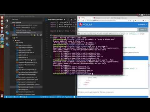 Angular 2 Walkthrough Tutorial pt: 9 Observables