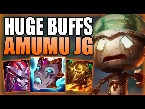 AMUMU JUNGLE KEEPS GETTING BUFFED & NOW IT IS JUST BROKEN... - Best Build/Runes S+ League of Legends