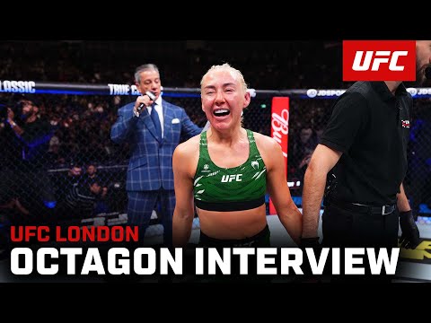 Shauna Bannon Octagon Interview | UFC London