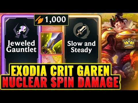 Exodia Crit Build: One-Taps w/ 1K AD Using SECRET Slow & Steady Interaction | League Arena Gameplay