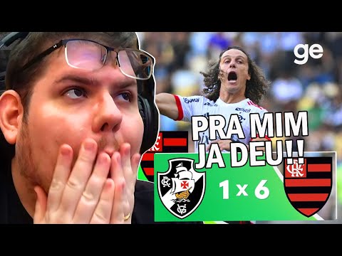 CASIMIRO REAGE A VASCO 1X6 FLAMENGO | MELHORES MOMENTOS | BRASILEIRÃO 2024 #casimiro
