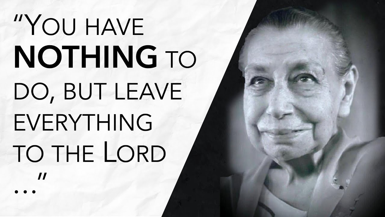 The Mother: How to FACE PROBLEMS in life ?  [Original French Audio]