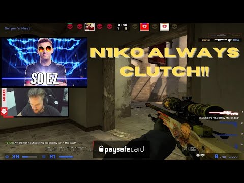 G2 NIKO - ALWAYS CLUTCH WITH m0NEST! 1V2,1V3,1V4 EZ PLAY!