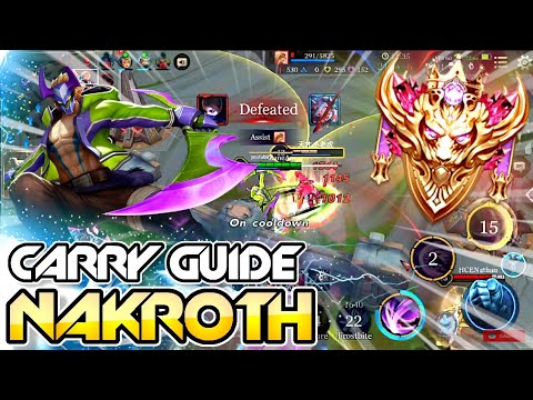 This Is Why We Love Nakroth | (GUIDE) | Conqueror | Arena Of Valor / ROV / Liên Quân / 傳說對決 / 펜타스톰