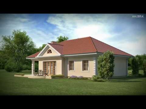 Projekty Z500 - projekt domu Z2 w HD www.z500.pl