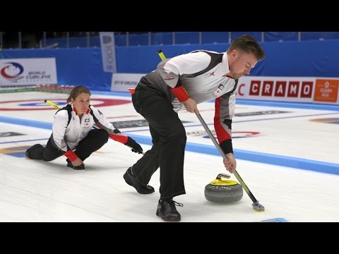 CURLING: CHN-CAN WCF World Mixed Doubles Chp 2016 - Group D