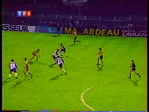 TOULOUSE - LYON-1-0     (LE BUT : DIVISION 1 : SAISON 1991-1992)