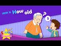 Theme 15 How Old How Old Are You ESL Song Story Learning English For Kids