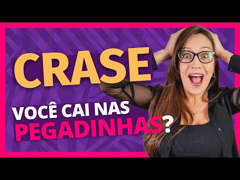 🔴 CRASE | Você CAI nas PEGADINHAS? ❌ Questão COMENTADA para você NÃO ERRAR MAIS! 🔴