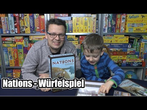 Nations - Das Würfelspiel (Pegasus Spiele) - ab 12 Jahre - kurz knapp und knackig!